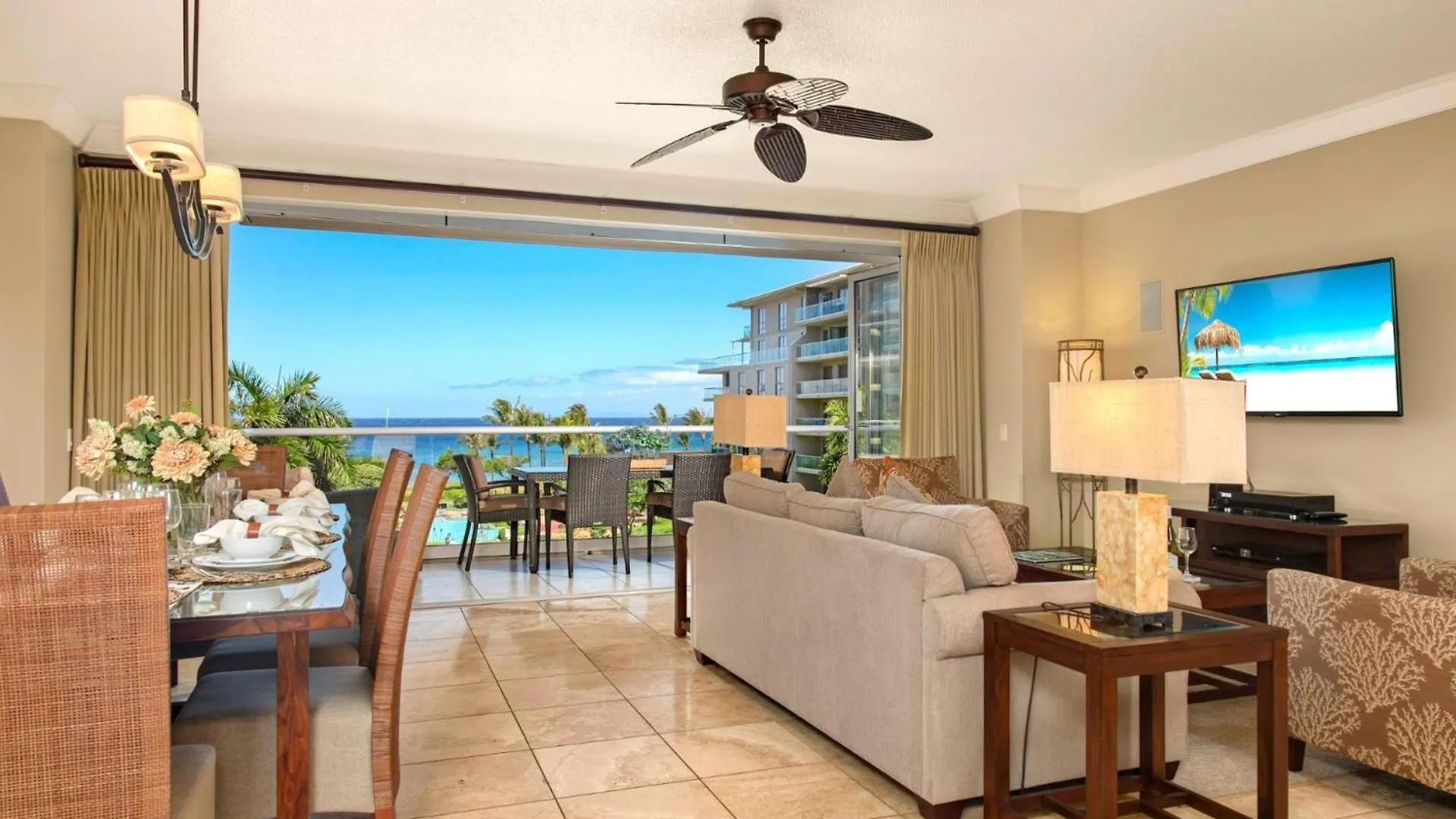 Kbm Resorts Ocean Views Spacious 4-Bedroom Honua Kai Collection Multi Unit Listing Same Floor 2 Free Rental Cars Hkh-42325 卡纳帕利