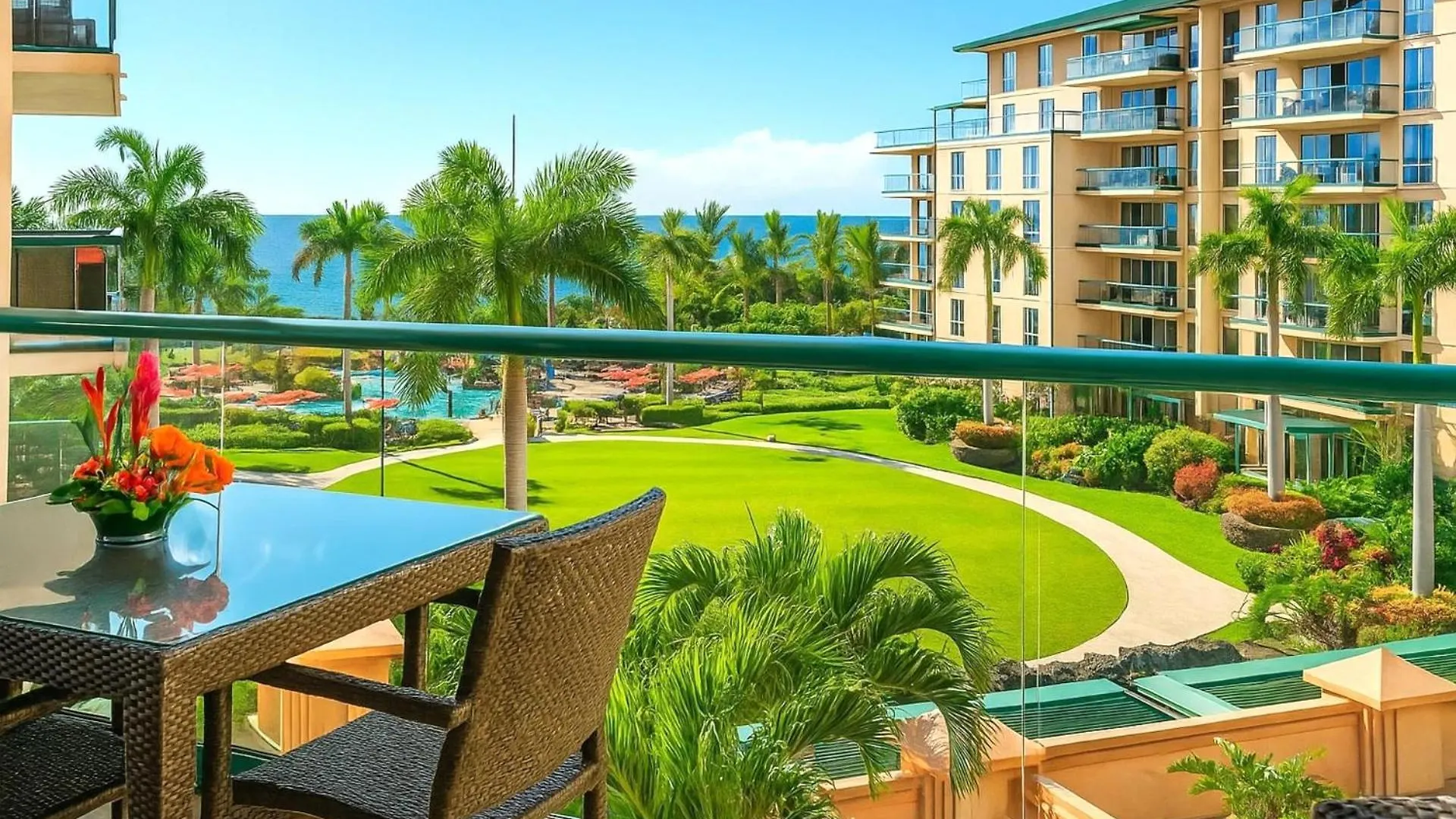 公寓 Kbm Resorts Ocean Views Spacious 4-Bedroom Honua Kai Collection Multi Unit Listing Same Floor 2 Free Rental Cars Hkh-42325 卡纳帕利